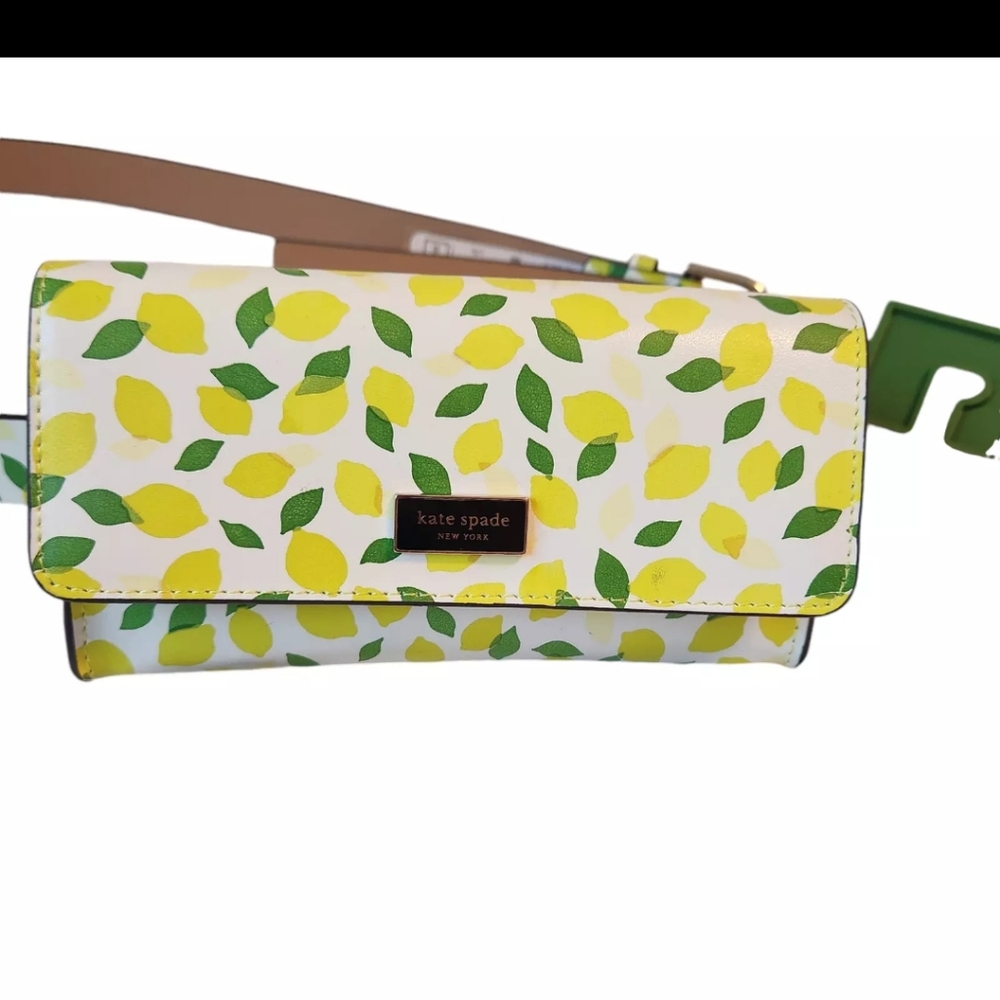 NWT Kate Spade Lemon S/M Belt Bag